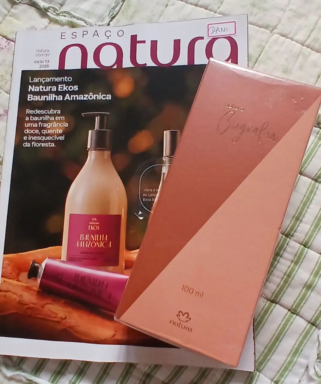 Perfume Biografia Feminino Natura