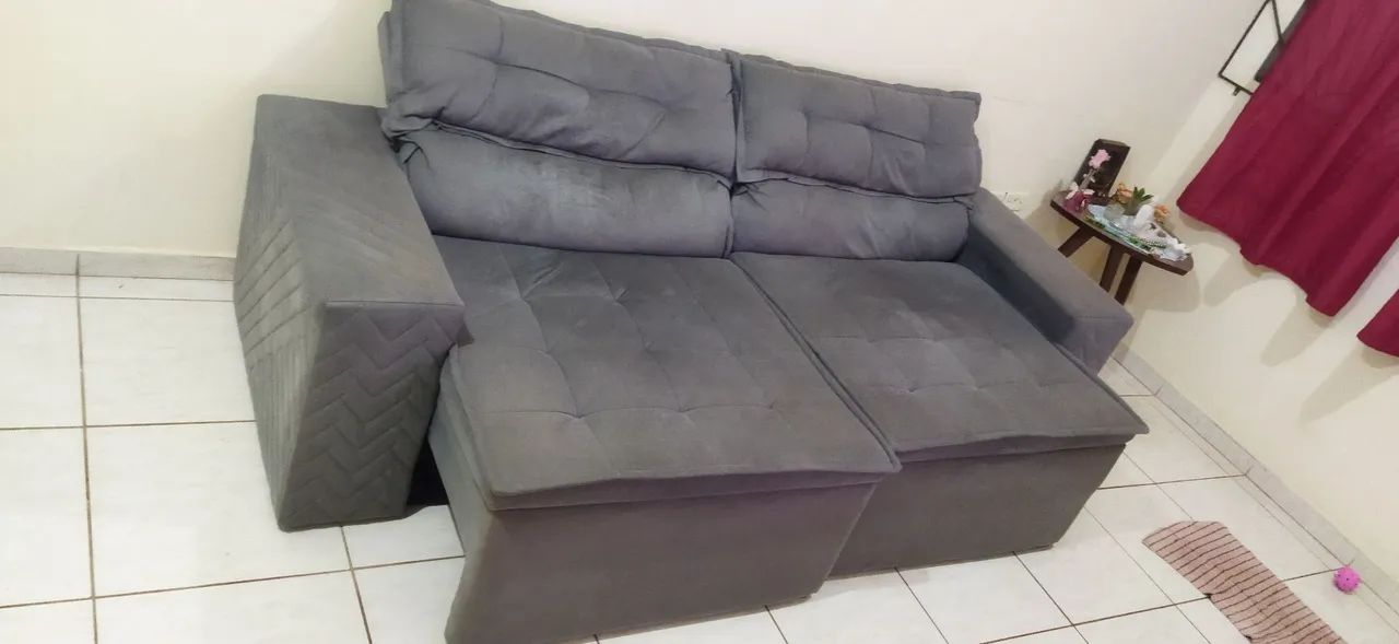 Vende-se sofá 2,30 de largura, em ótimo estado - Foto 2