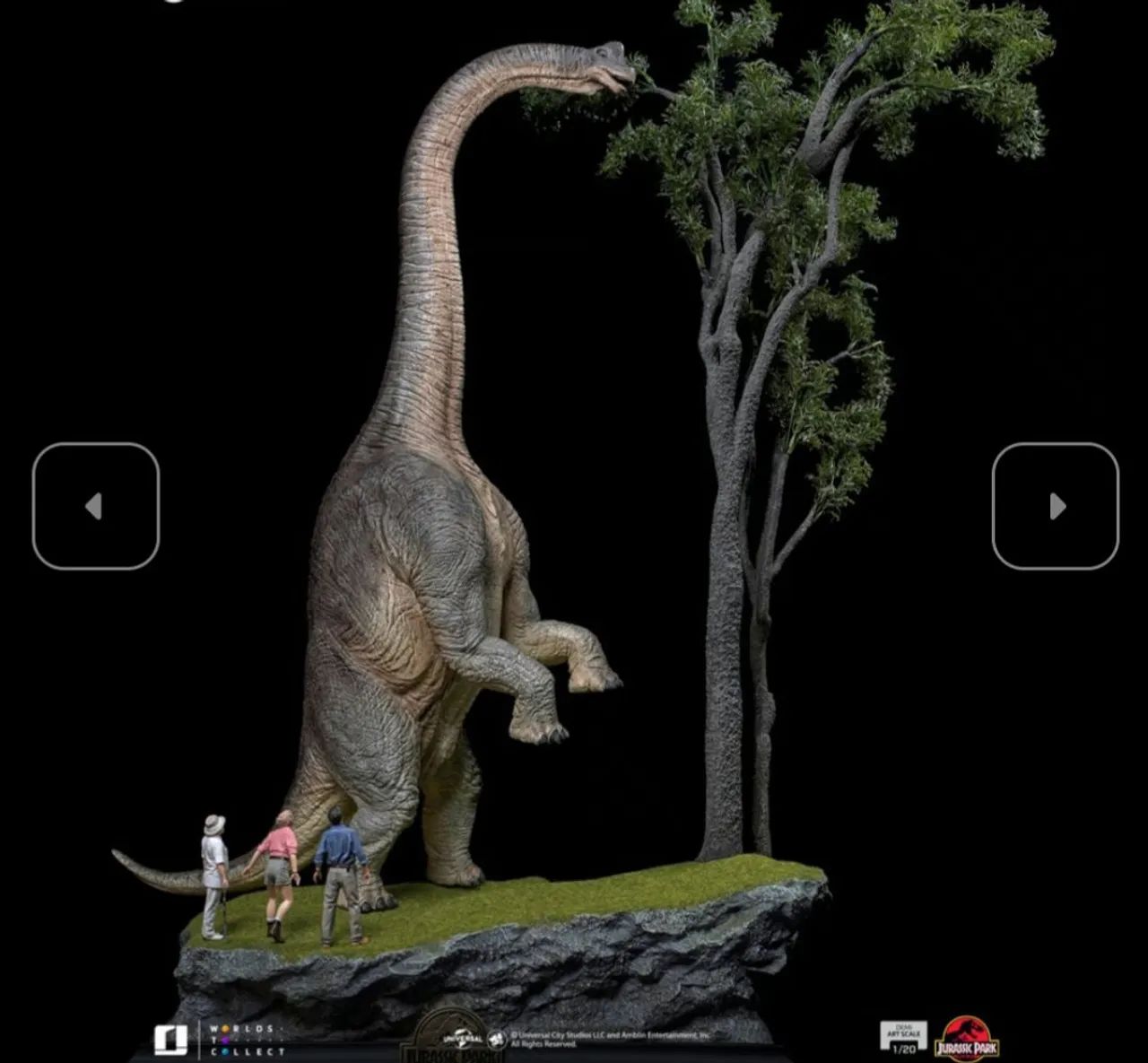 Welcome To Jurassic Park Iron Studios Special Edition - Foto 2