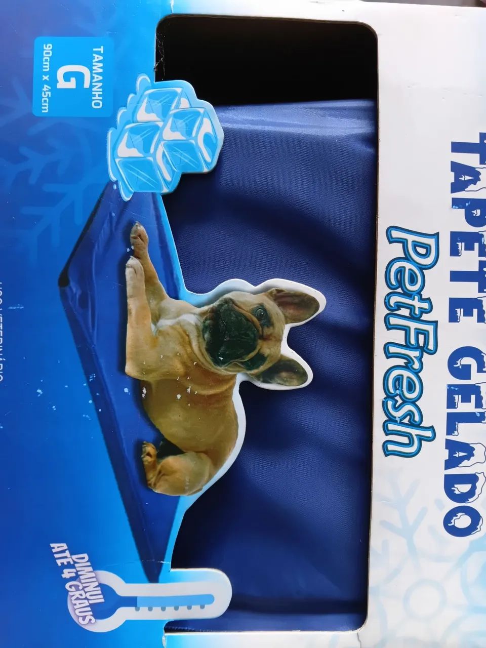 Tapete Gelado petfresh tamanho 90cm X 45cm