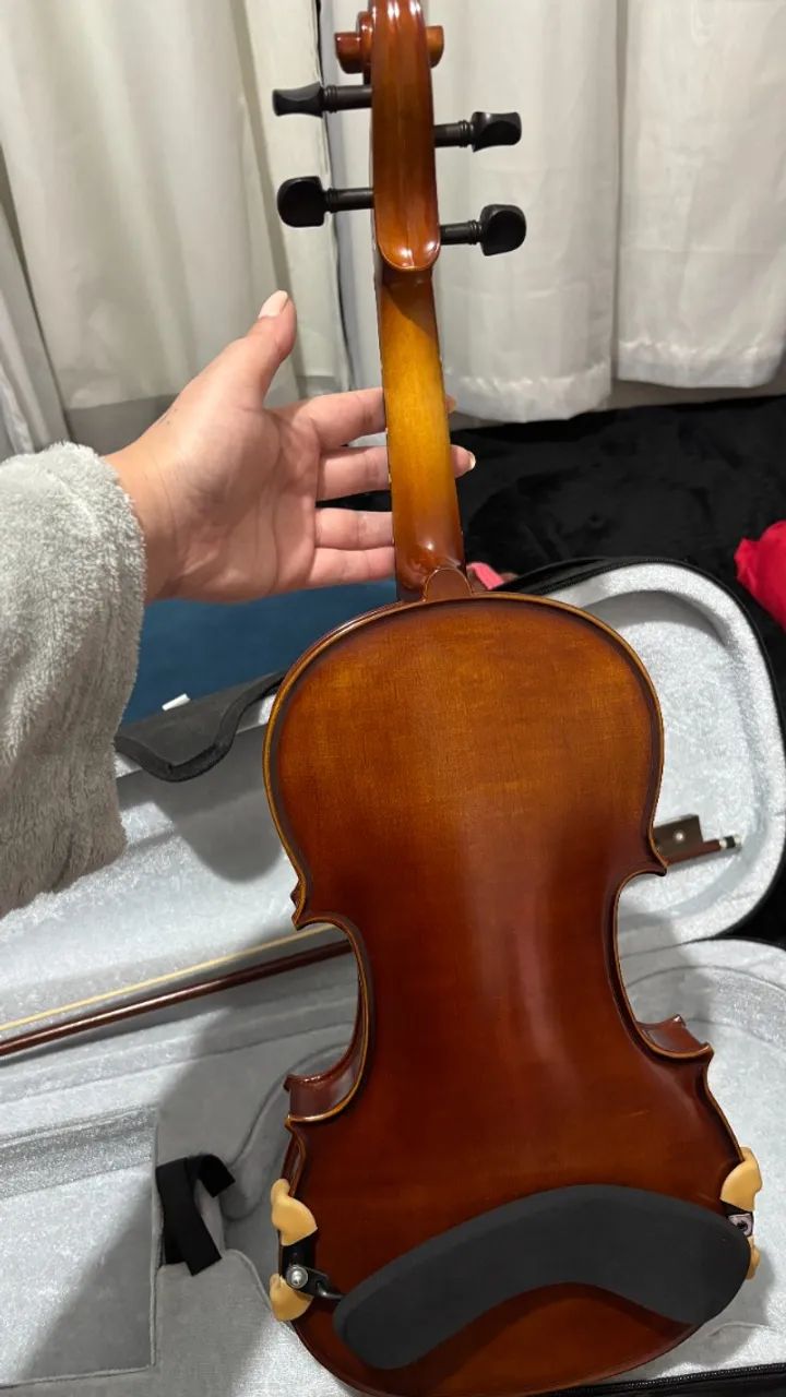 Violino 4/4 Completo - Comprado na Alemanha - Pronto para tocar - Foto 2