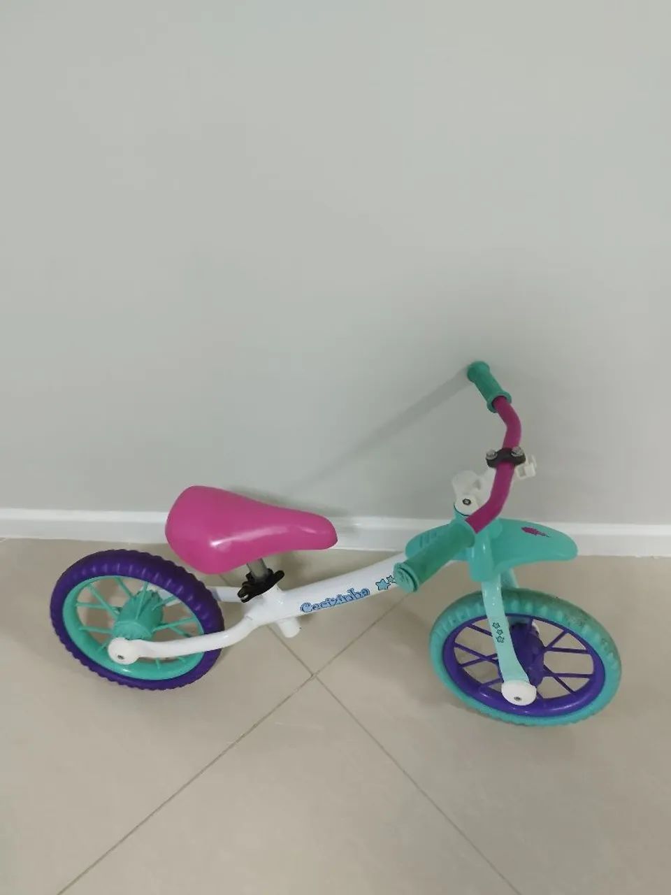 Bicicleta de equilíbrio infantil  - Foto 2