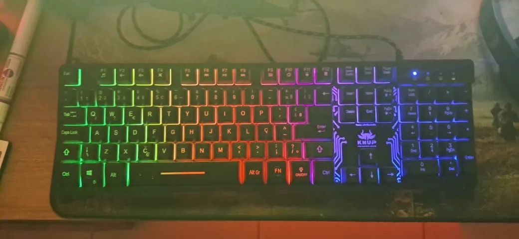 Teclado semi mecânico e anti ghosting - Foto 4