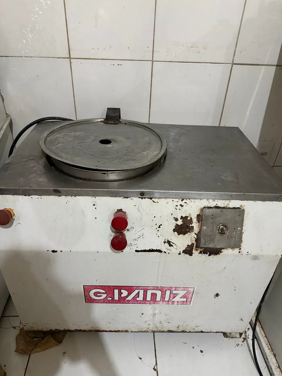 Amassadeira industrial 