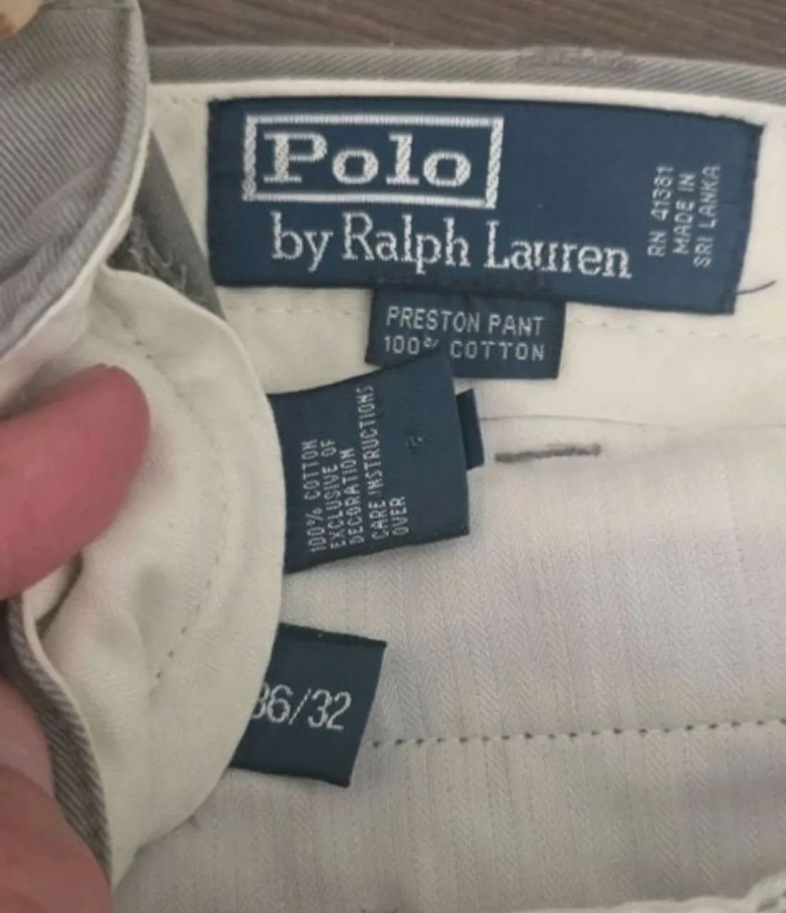 Calça chino Ralph Lauren  - Foto 5