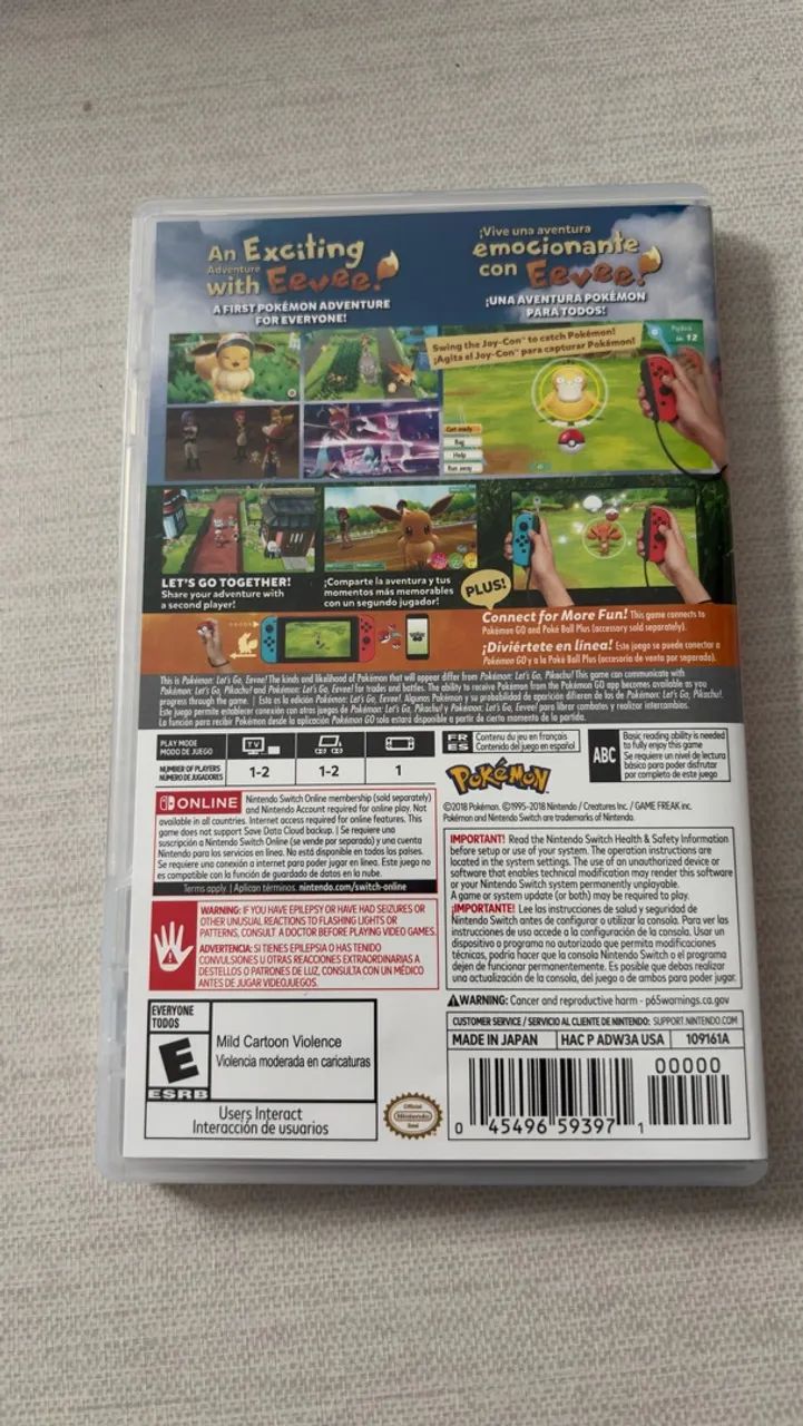 Jogo Pokémon LetsGo Nintendo Switch - Foto 2