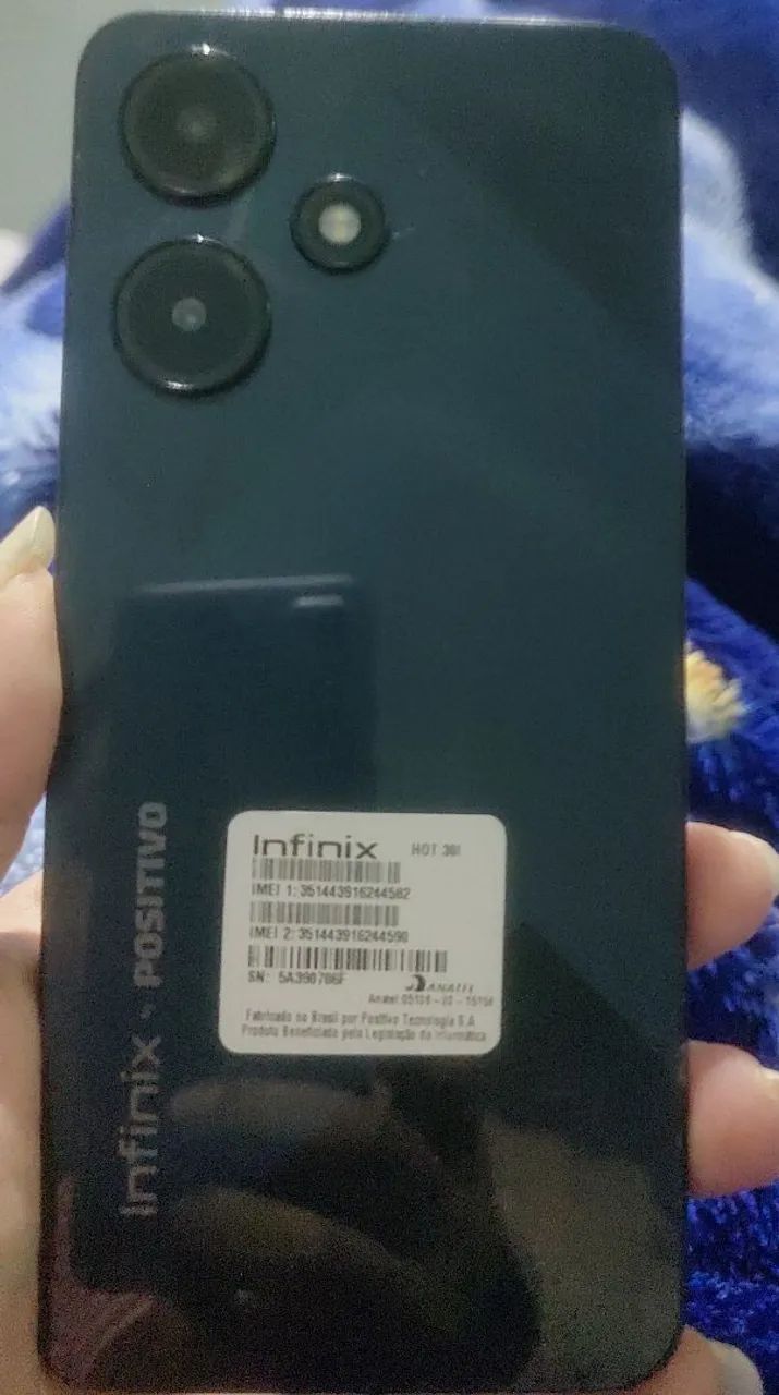 Infinix hot 30i funcionando perfeitamente 