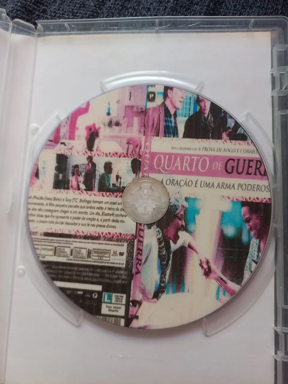 DVD: QUARTO DE GUERRA A ORAÇÃO É UMA ARMA PODEROSA(ORIGINAL) - Foto 2