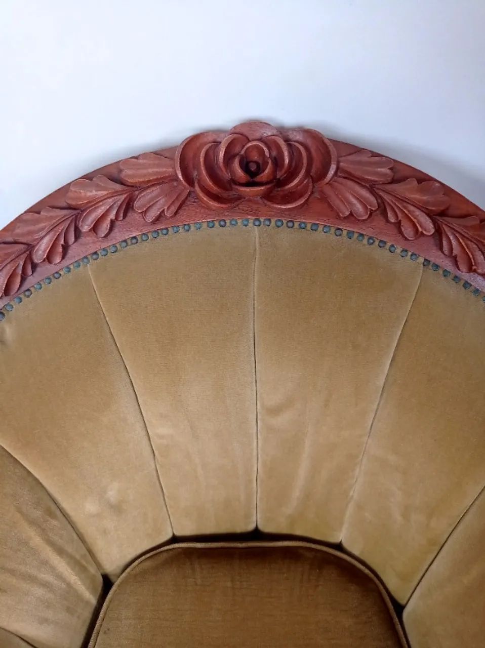 Par de Poltronas Trono Luxo Antiguidade - Foto 5