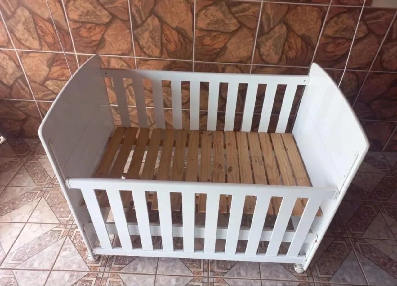 Berço Americado de rodinhas  - Foto 2