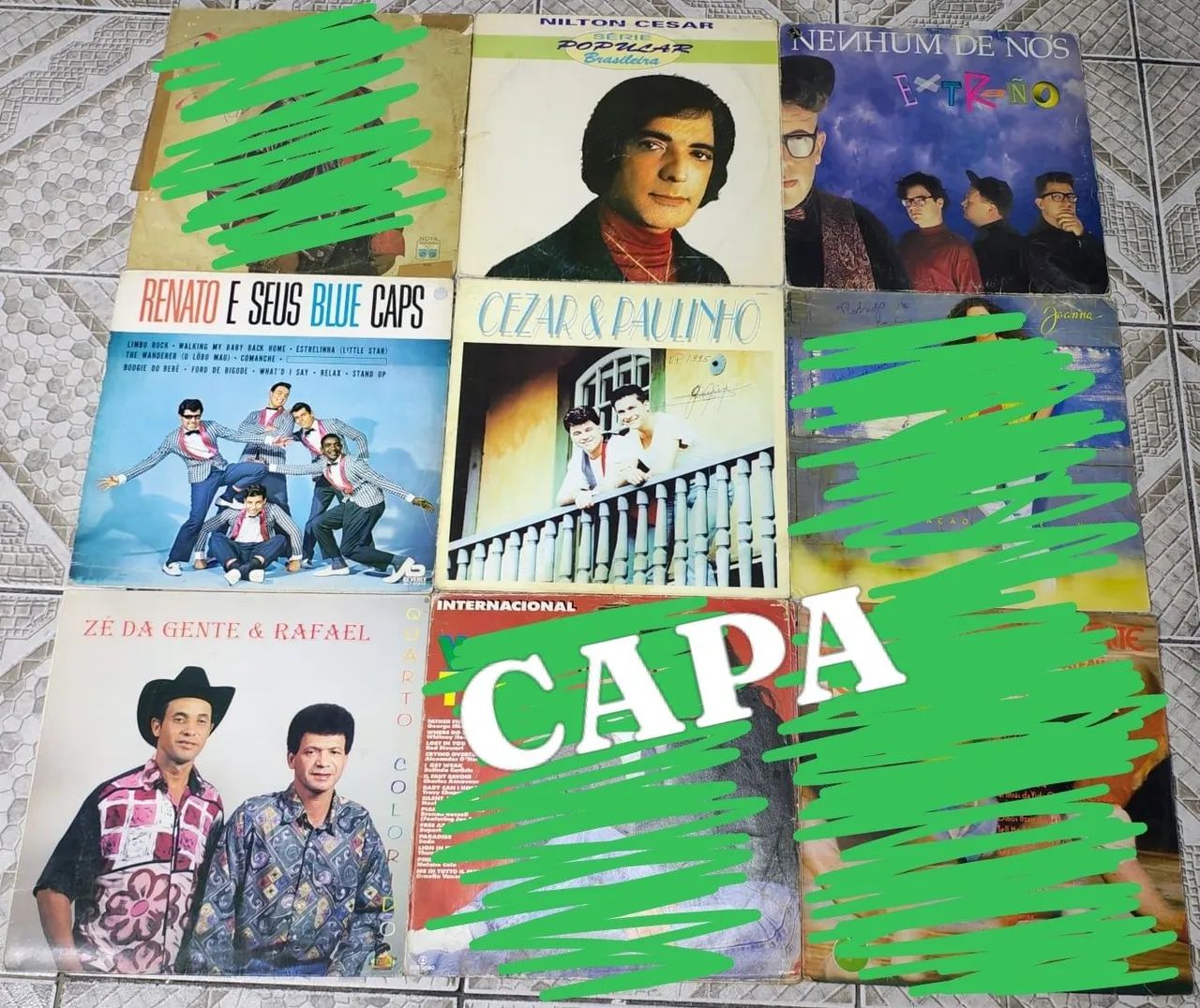 Capa de Disco de Vinil Diversos Gêneros. - Foto 4