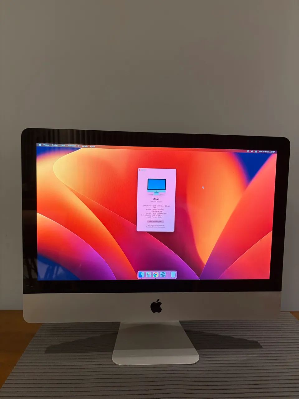 iMac 21,5 i5 16gb SSD - Lindo
