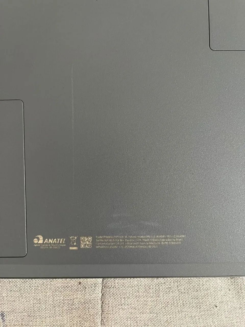 Notebook Samsung core i3 