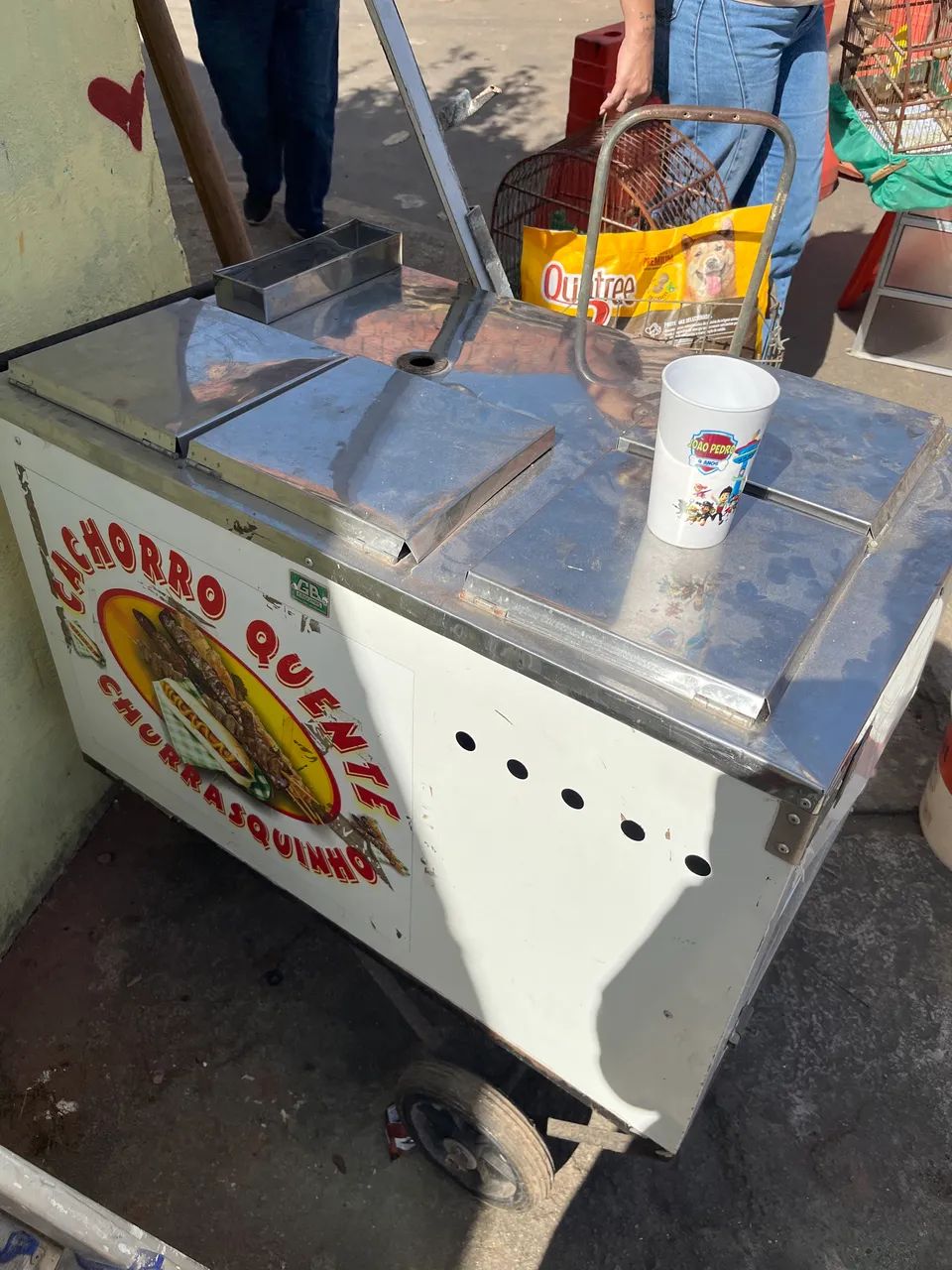 Carrinho de cachorro quente 
