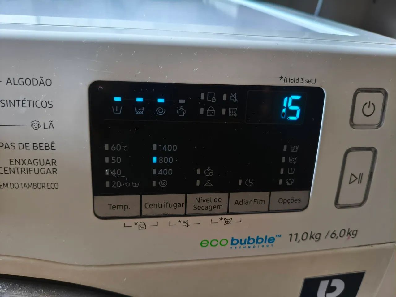 Máquina de lavar e secar 11kg Samsung  - Foto 5