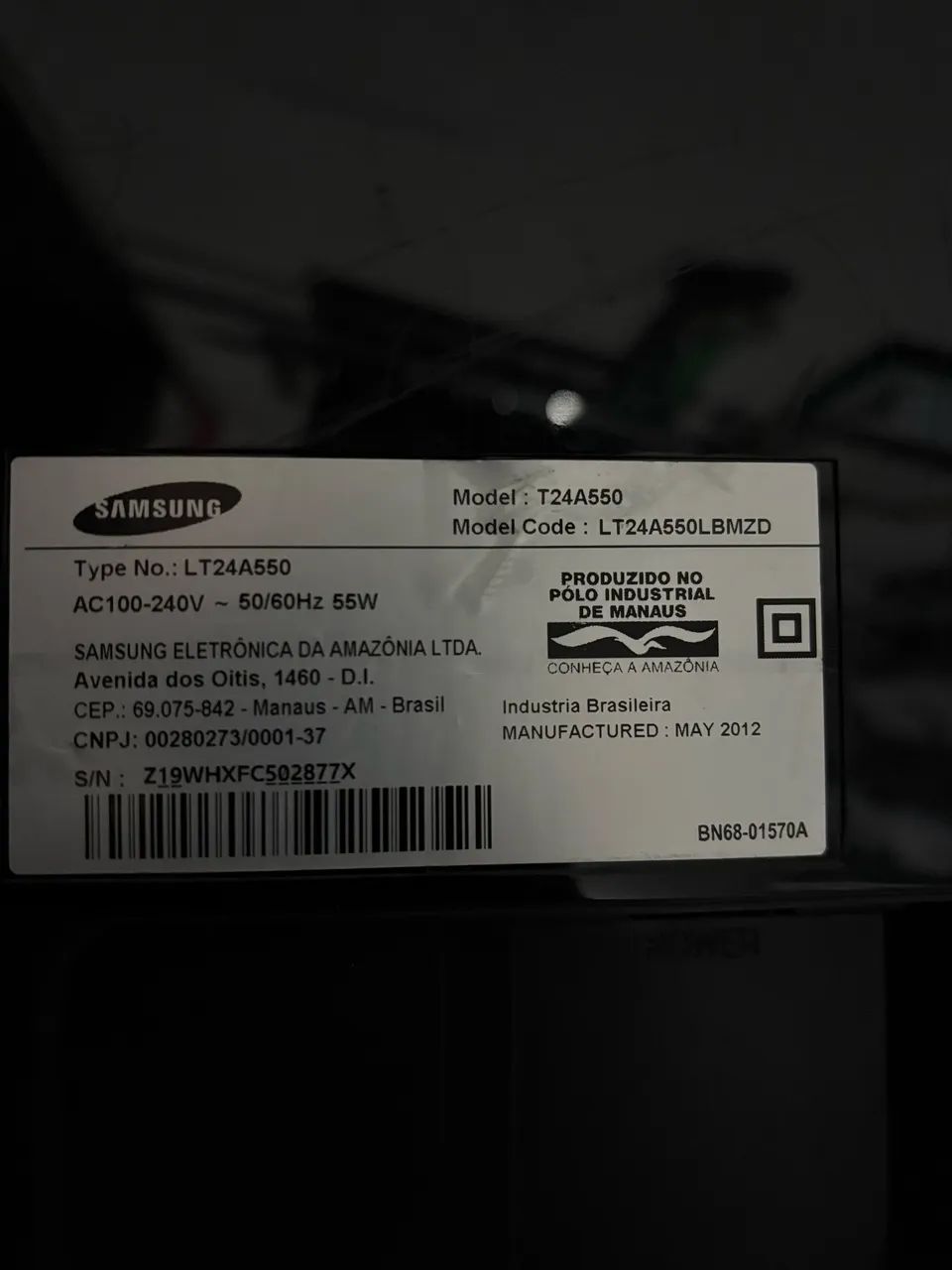 TV samsung t24a550 - Foto 3