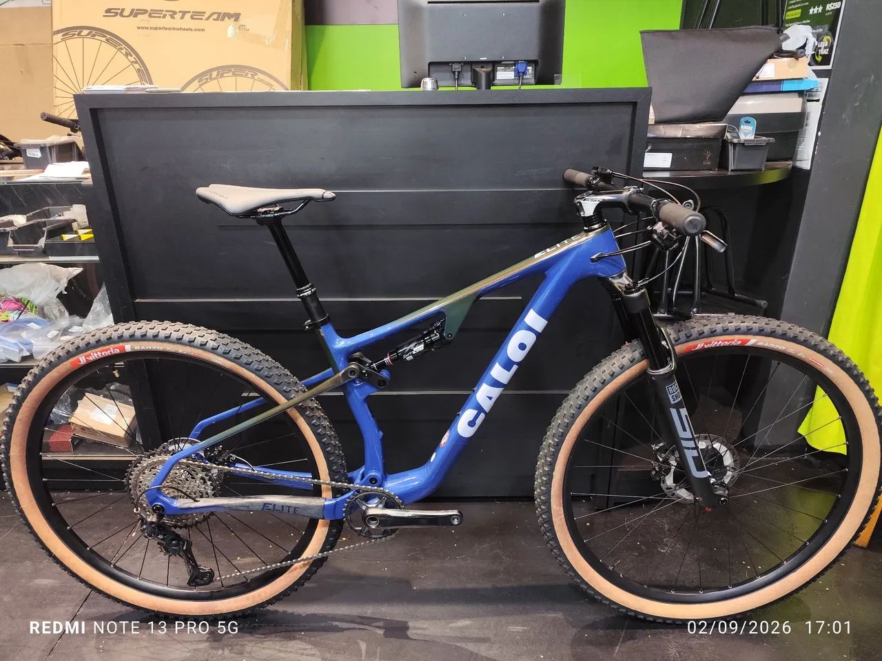 Caloi elite carbon Full tamanho 17 