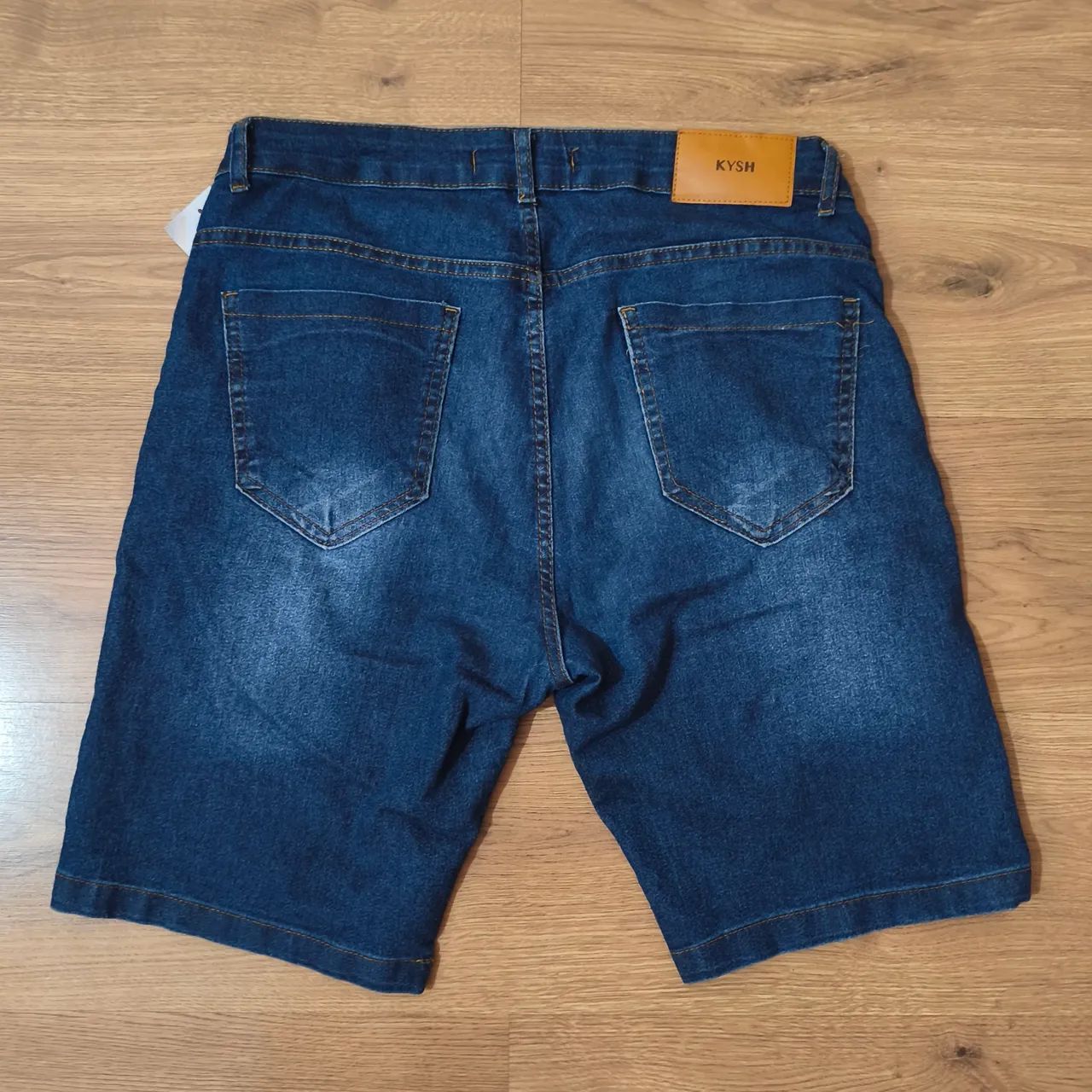 Bermuda Jeans Masculina Tam. 42 Nova - Foto 2