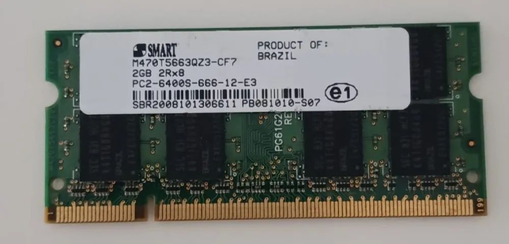 Memória RAM Smart DDR2 - 2GB