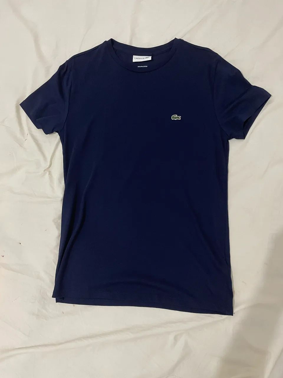 [ORIGINAL] camiseta lacoste regular fit azul - Foto 2