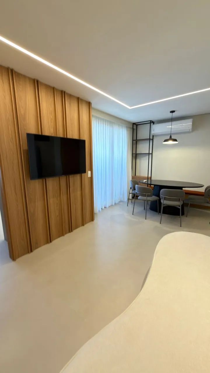 Apartamento mobiliado e decorado tudo novo com 3 quartos com vista mar - Foto 5