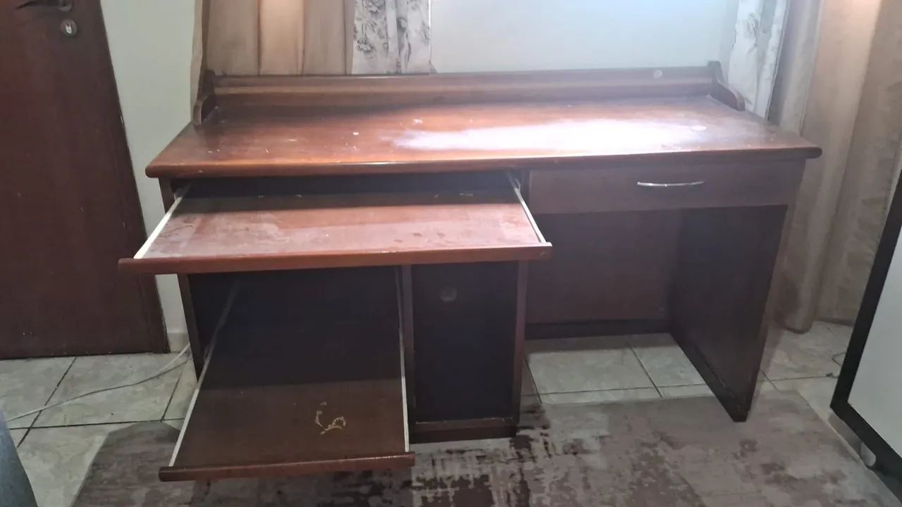 SOLID MAHOGANY COMPUTER DESK65570224995586121