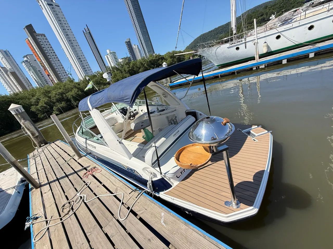 Lancha triton 240 zerada - Foto 2