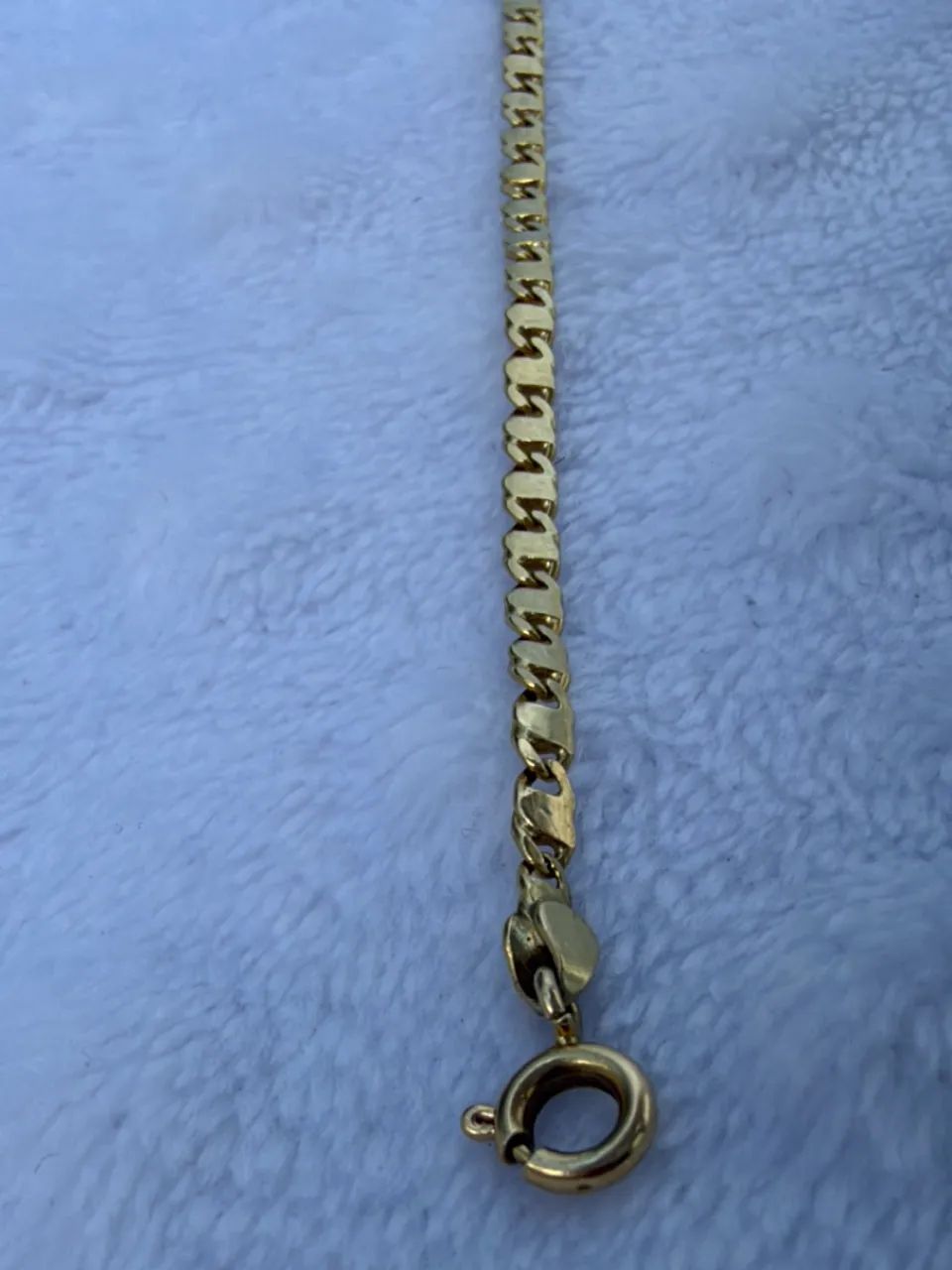 Pulseira de ouro Piastrine 18k -  4,55g - Foto 3