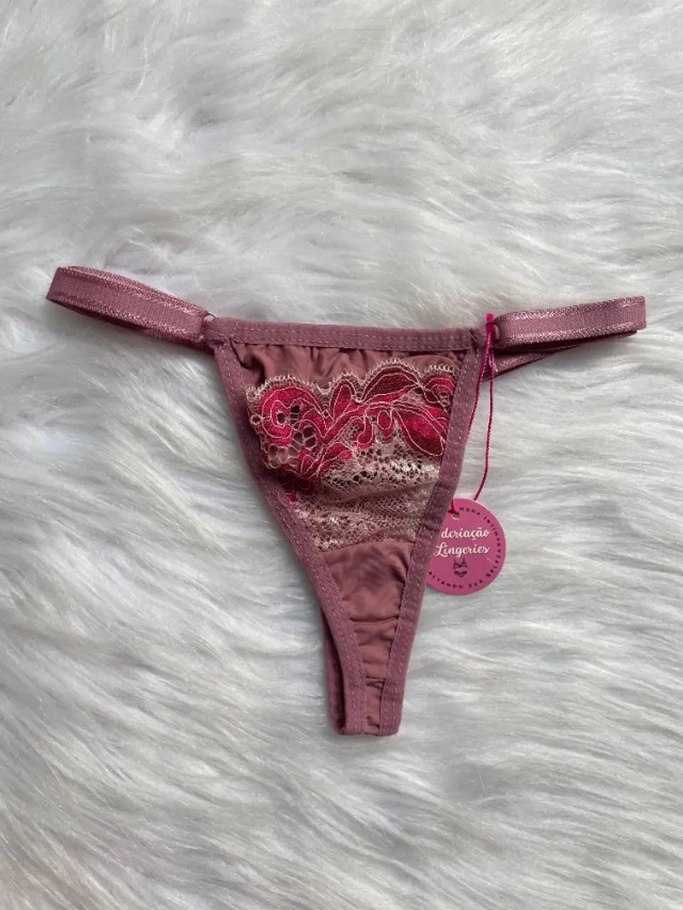 Calcinha Fio com Renda - Foto 3