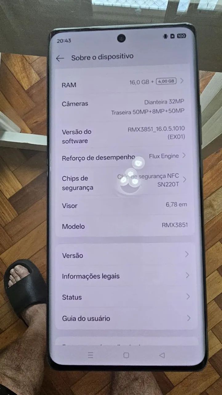 Celular Realme GT6 semi novo  - Foto 4