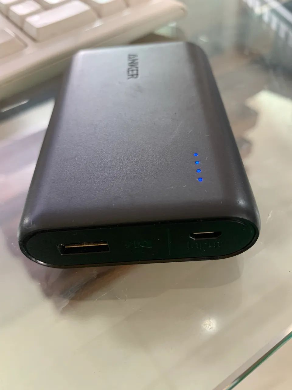 Power Bank Anker Original - Carregador Portátil USB 10000