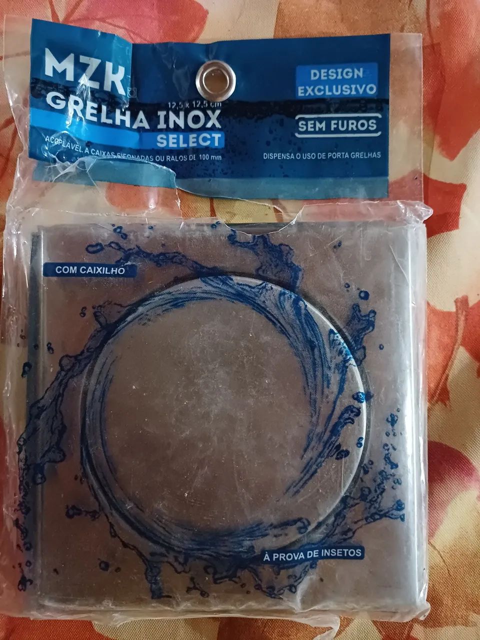 Grelha 12,5 x 12,5 inox escovado à prova de insetos. Duas unidades. Preço por unidade. - Foto 4