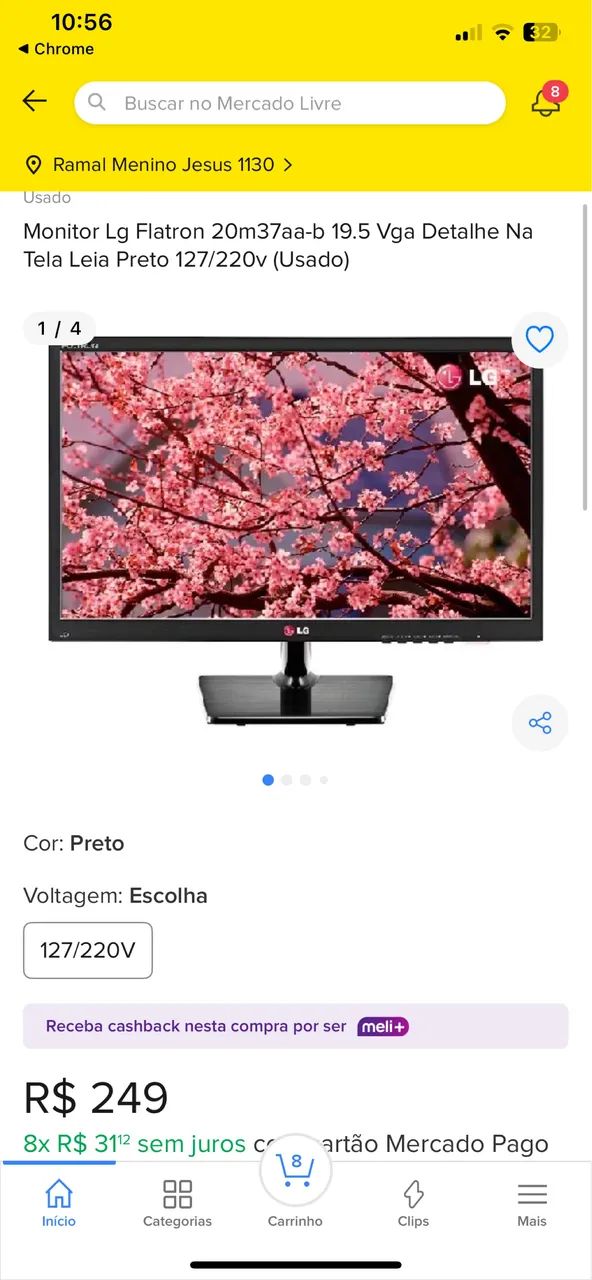 MONITOR LG 20 Polegadas - Foto 2