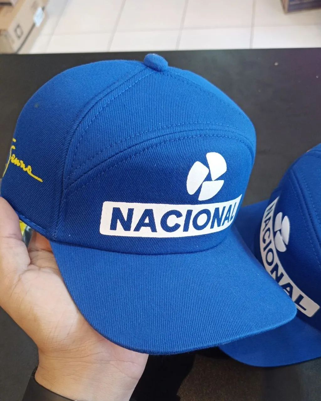 BONÉ BANCO NACIONAL - AYRTON SENNA - Foto 2