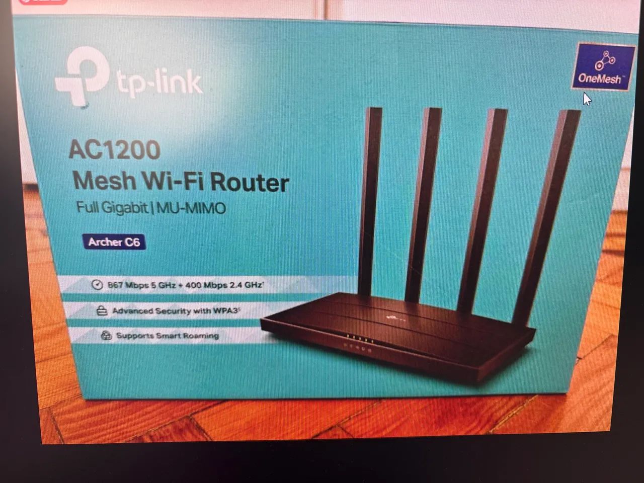 TP LINk Archer C6- Roteador WI-FI 