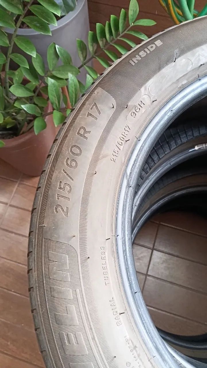 Vendo pneus aro 17 ....