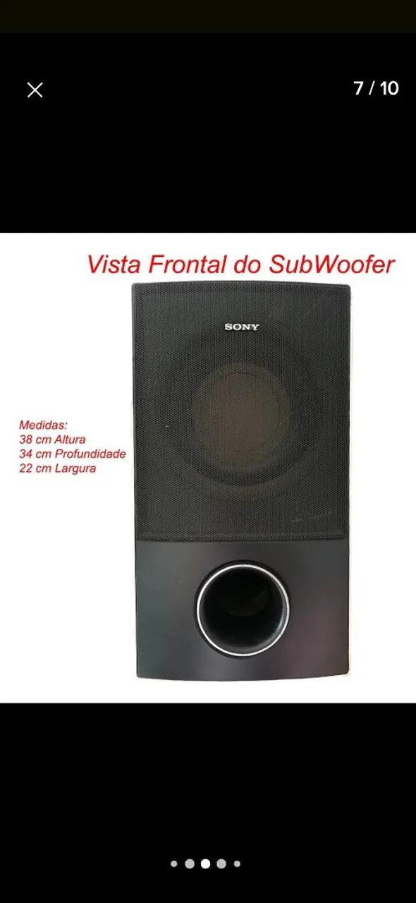Home Theater Dvd Karaokê Sony Dav-dz250k - Foto 5
