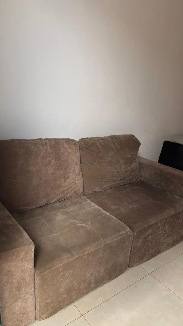 Sofá Retrátil 2 Lugares (2,00m x 1,00m) - R$ 450 - Foto 2