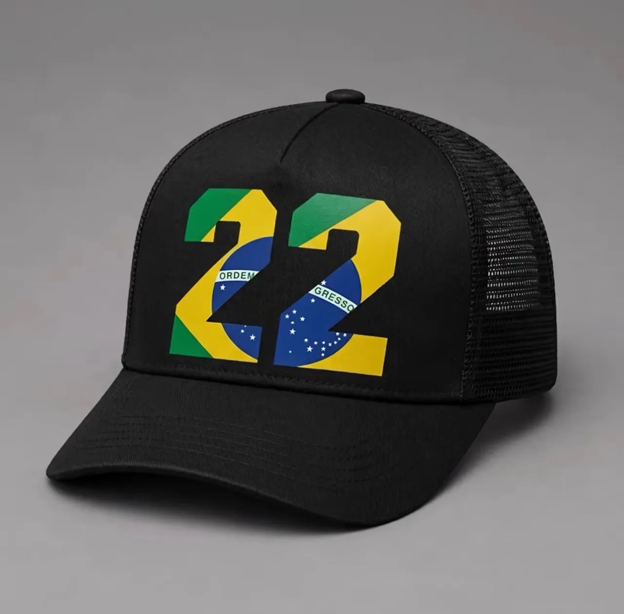 Boné Trucker Respirável 22
