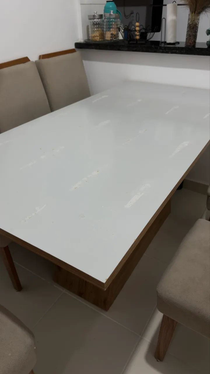 Mesa 6 cadeira (somente mesa) - Foto 2