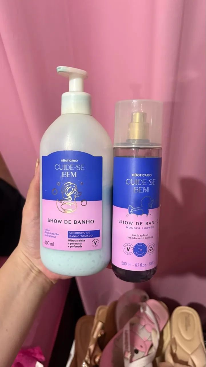 HIDRATANTE É BODY SPLASH BOTICÁRIO 