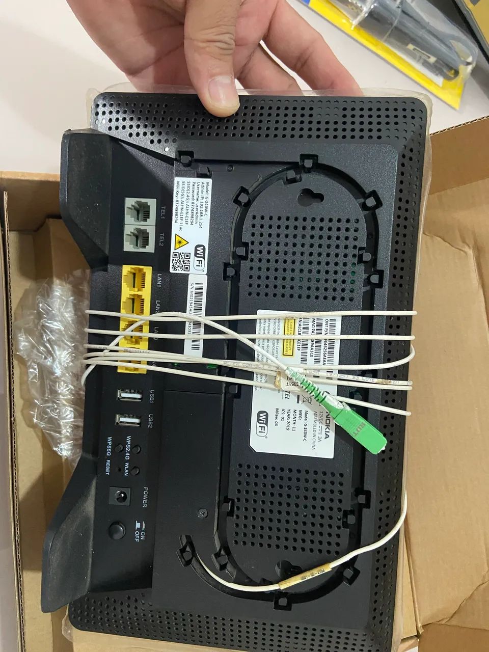 LOTE DE EQUIPAMENTOS DE REDE ? NOKIA / TECHNICOLOR / TP-LINK - Foto 4