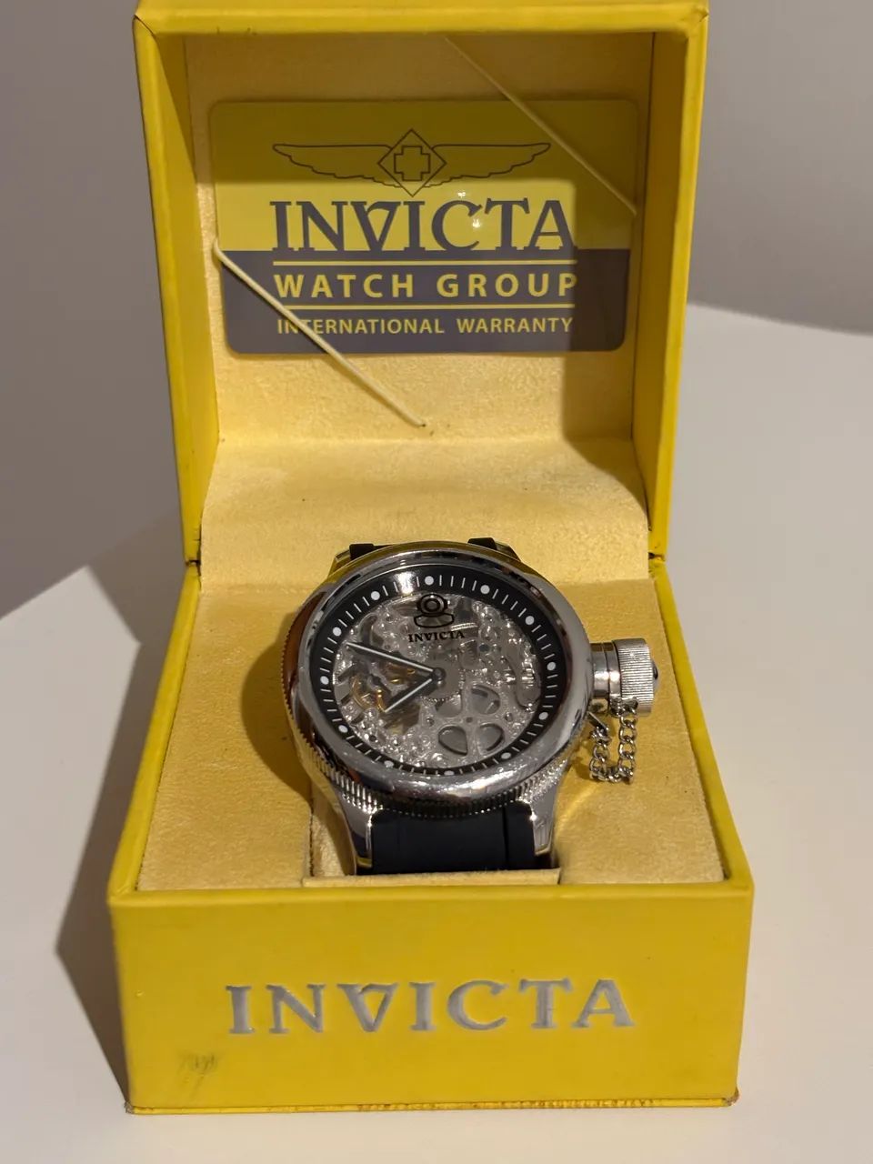 Relógio Invicta Russian Diver Skeleton 1088 - Foto 4