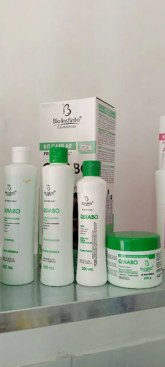 Kits bio instinto sh + cond + creme pentear e Máscara - Foto 3