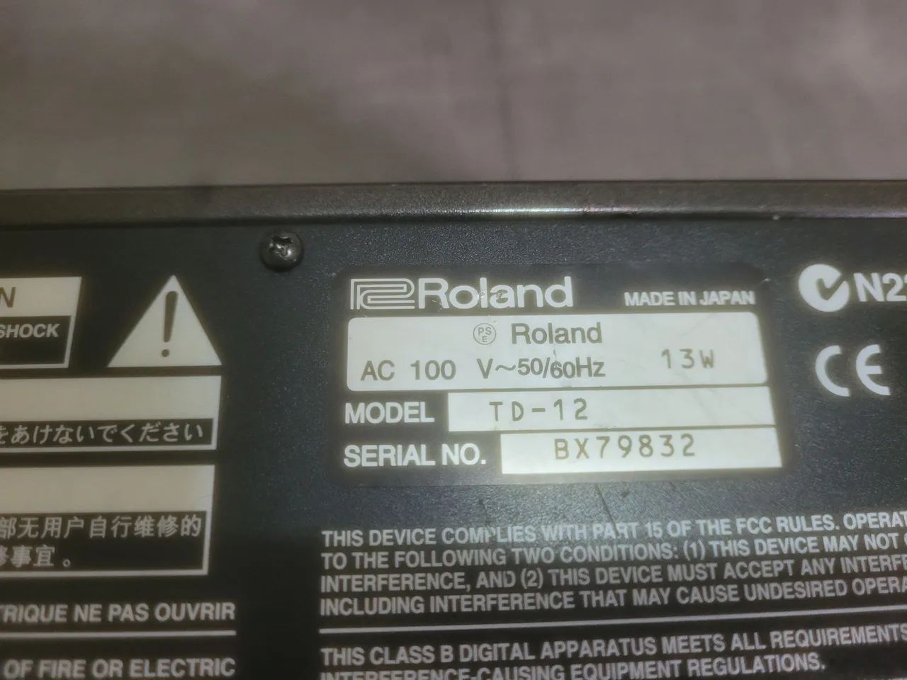 Roland TD-12 Vdrums módulo  - Foto 5