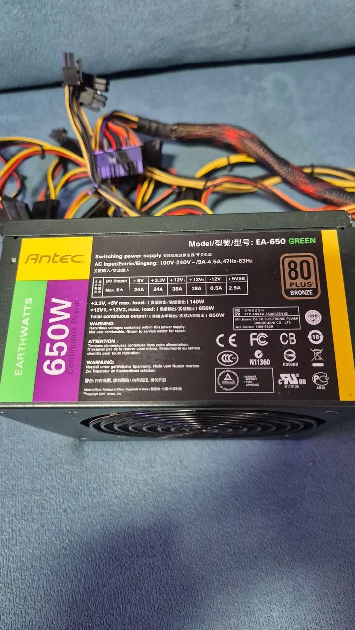 Kit Upgrade PC: Fonte 650W 80 Plus + SSD NVMe 512GB + Gabinete - Peças ...