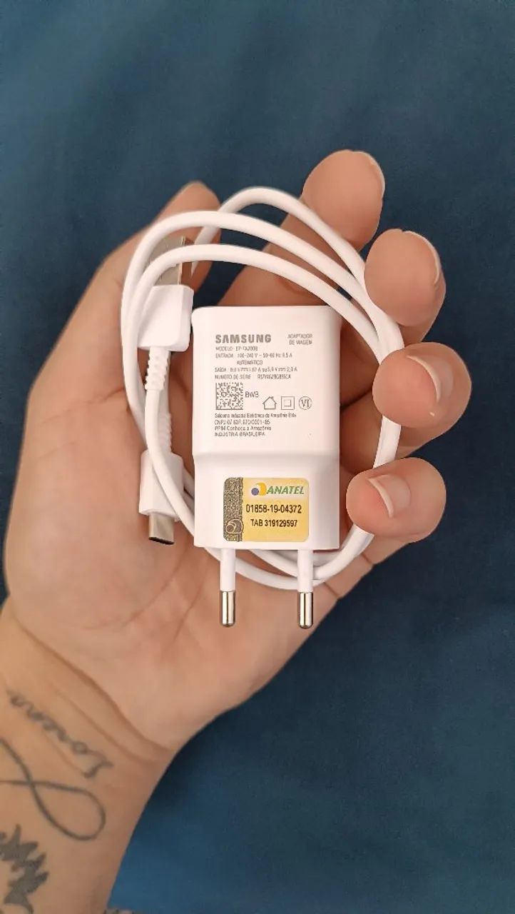 Carregador Original da Samsung Turbo Power