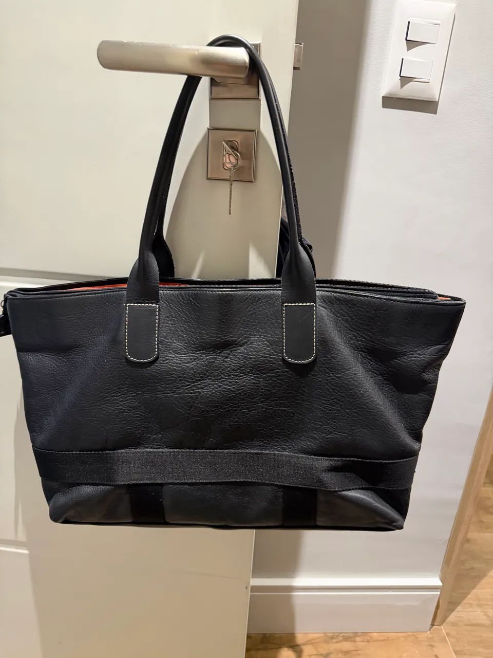 Bolsa couro uncle K - Foto 4