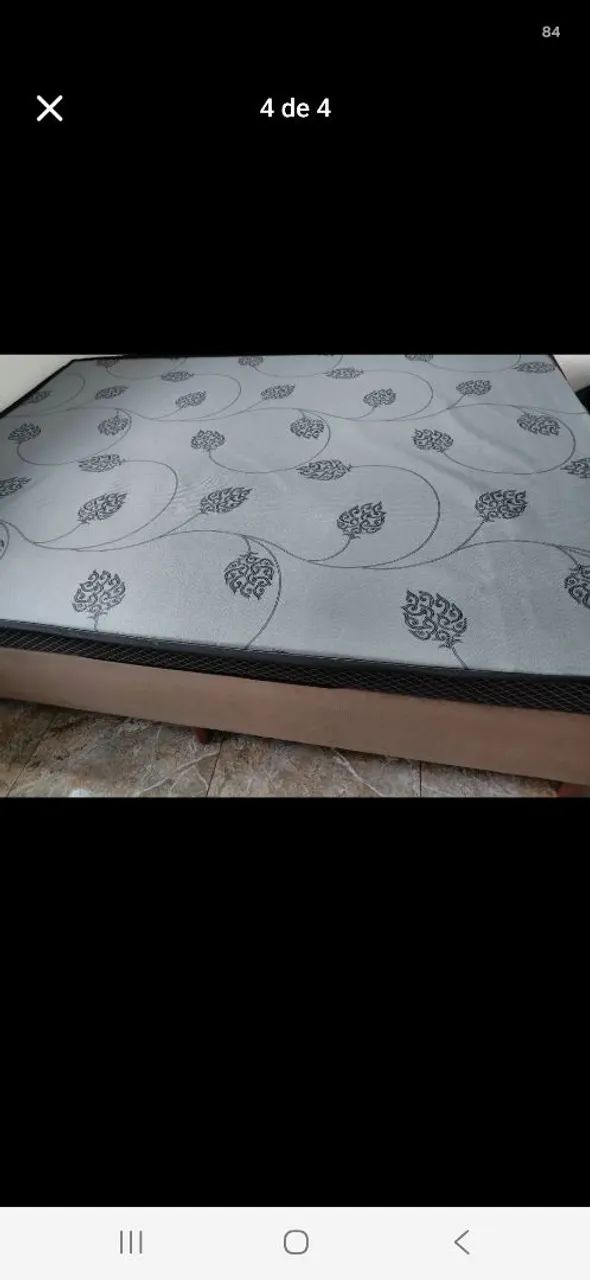Cama box casal +colchão 
