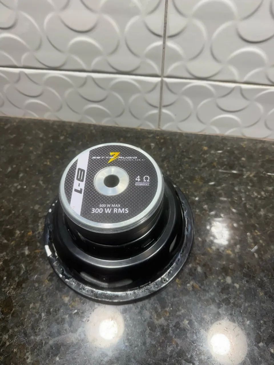 Sub zetta 8 polegadas 300 rms 4 omhs  - Foto 2